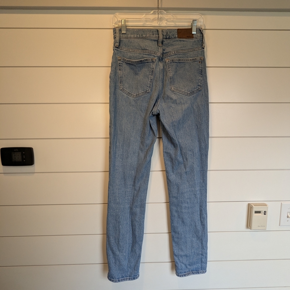 Madewell The Perfect Vintage Jean Size 25T / 0 High Rise Light Wash - Picture 9 of 15